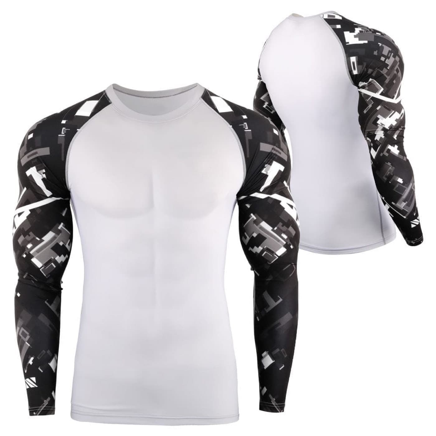 Custom martial arts rash guard manufactured by Race Ready Industry