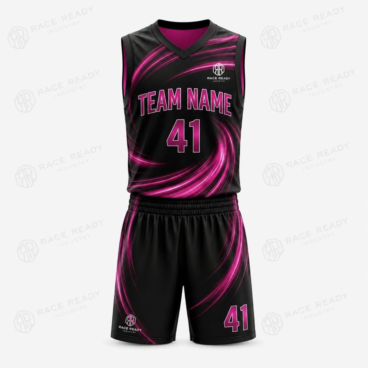 Custom Sublimated Basketball Uniform Set